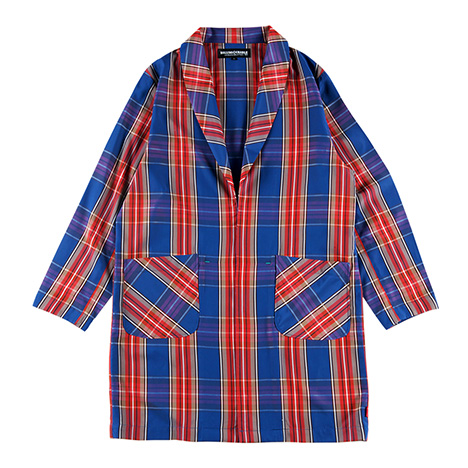 CHECK GOWN SHIRT / BLUE - WEB STORE（通販）｜ROLLING CRADLE ...